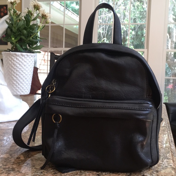 Madewell Handbags - Madewell Mini Lorimer Leather Backpack